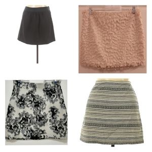BUNDLE of 4 Skirts, name brand, Size 10 , Excellent Condition